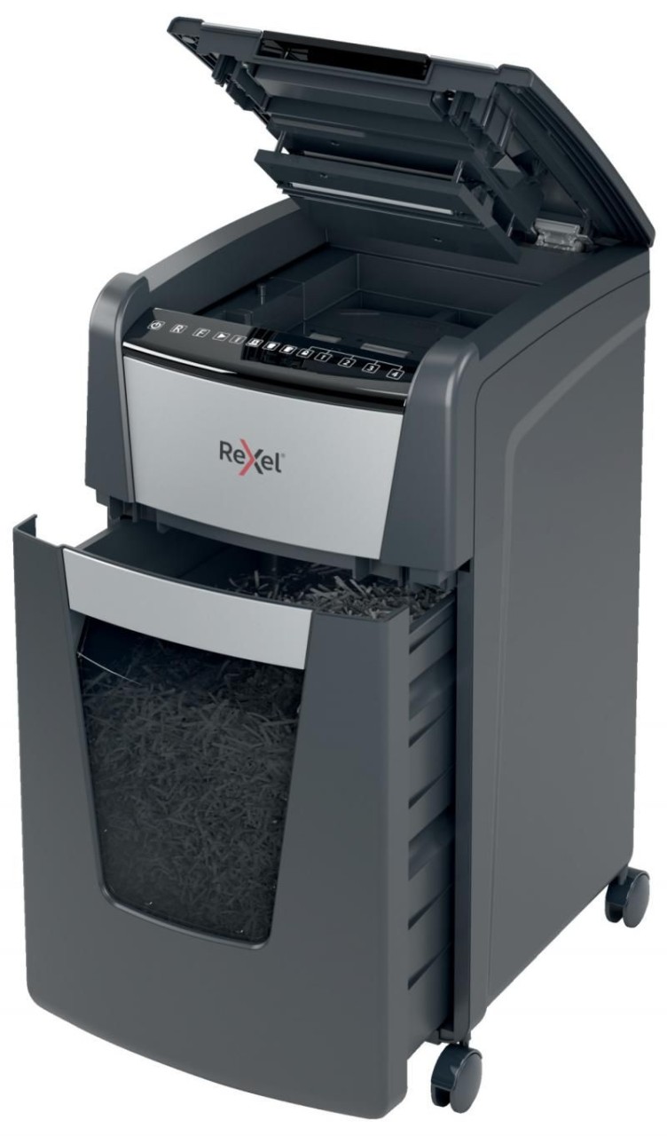 Distrugator Automat Optimum 300x P4 Cross-Cut 300 Coli Rexel - 3 | YEO