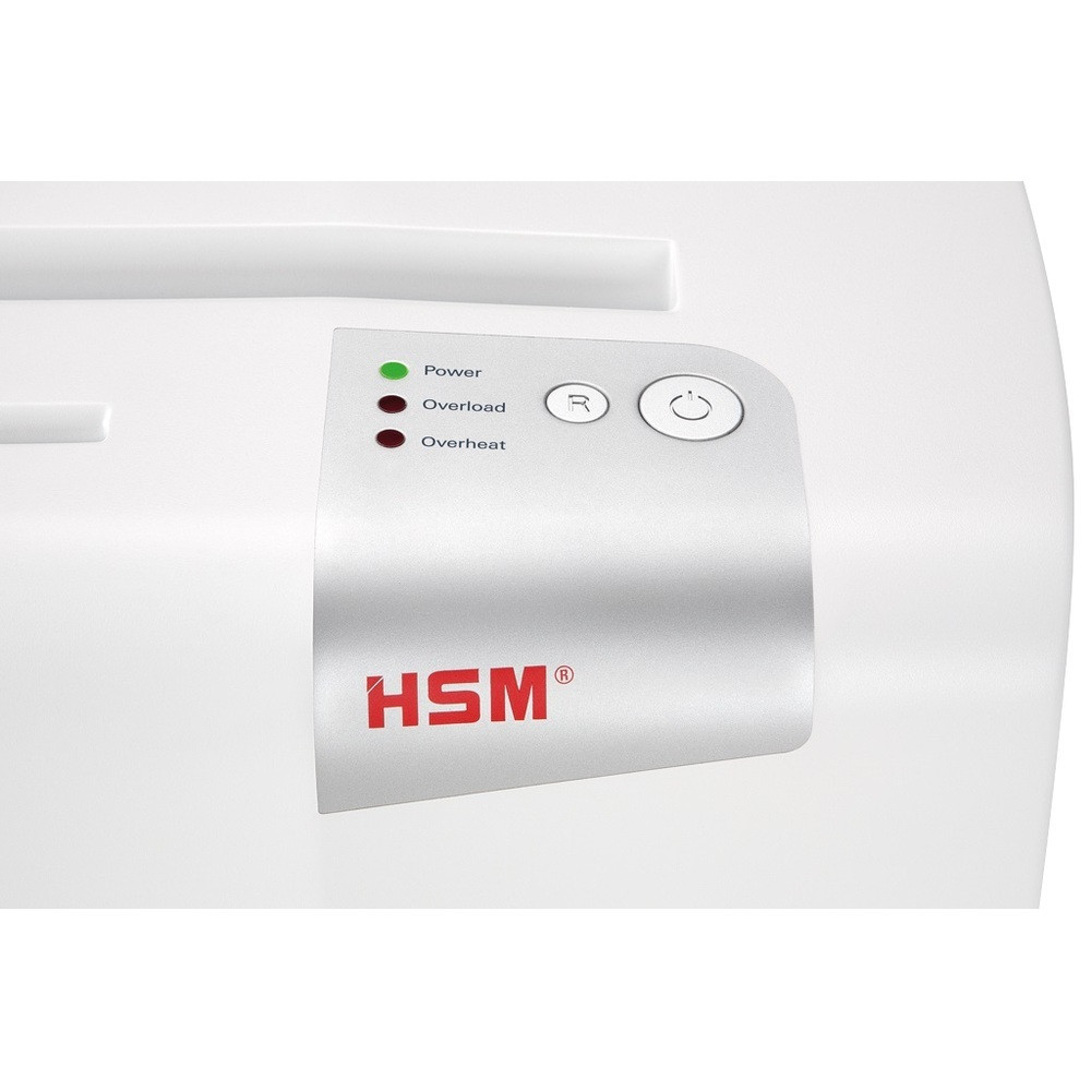 Distrugator documente HSM ShredStar X 8 - 8 coli - cross cut (4.5 x 30mm) - nivel securitate 4 - 2 | YEO