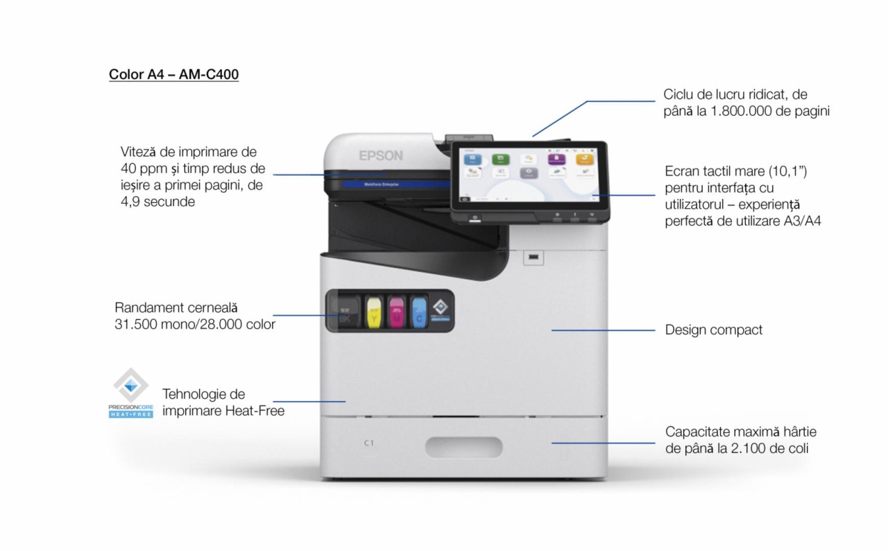 EPSON AM-C400 A4 COLOR INKJET MFP - 4 | YEO