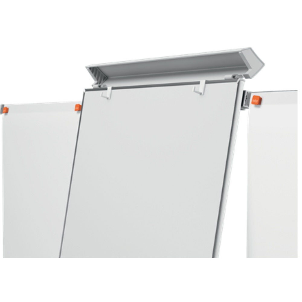 Flipchart magnetic, oțel lăcuit, brațe extensibile și trepied, +marker, tăviță alb, NOBO Impression Pro - 2 | YEO