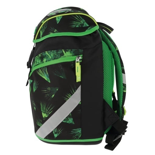 Ghiozdan băieți echipat Herlitz Softlight Plus, GREENline, motiv Explorer - 2 | YEO