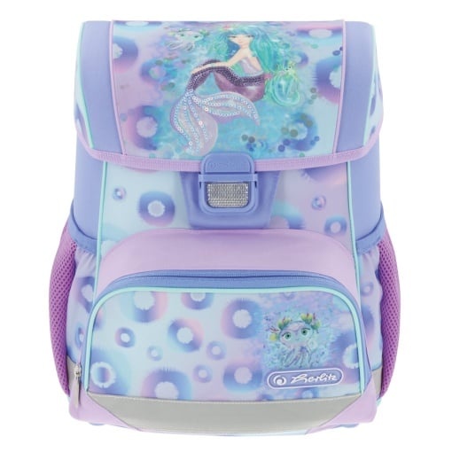 Ghiozdan fete neechipat Herlitz Loop, motiv Mystic Mermaid