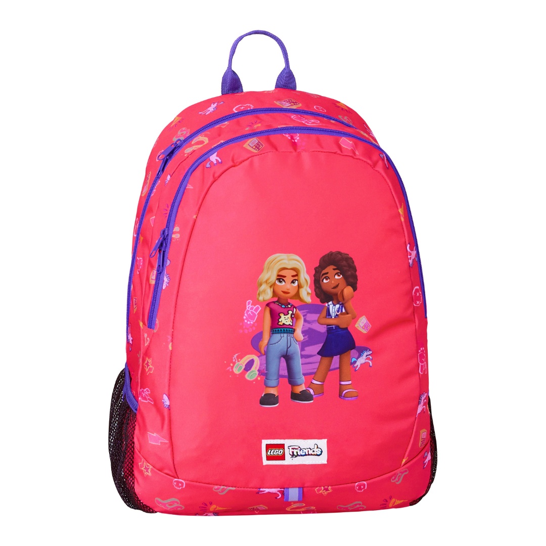 Ghiozdan fete neechipat LEGO Friends - design Nova and Aliya