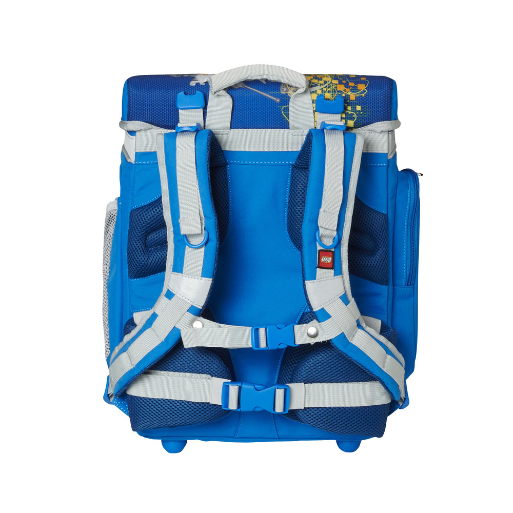 Ghiozdan scoala Explorer+sac de sport Lego core line design blue Nexo Knights - 1 | YEO