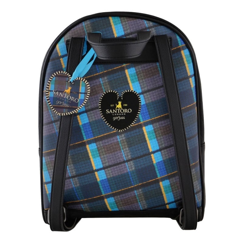 GORJUSS RUCSAC FASHION TARTAN RUBY - 1 | YEO