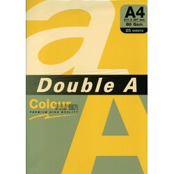 Hârtie color pentru copiator Double A A4, intens, 25coli/top, 80g/mp - 1 | YEO