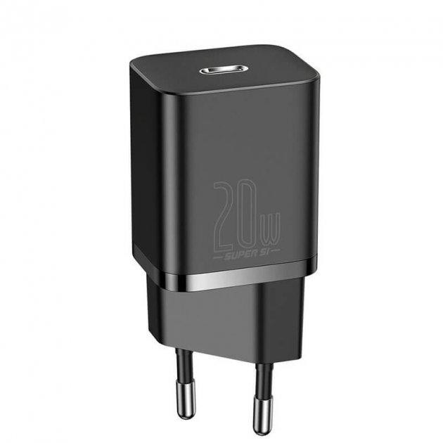 Incarcator Baseus Super Si, QC 20W negru - 1 | YEO