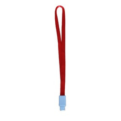 Lanyard textil, 15mm latime,clip retractabil, KEJEA - cafeniu