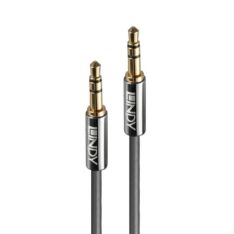Lindy Cablu Audio 3.5mm, 2m, Cromo Line - 1 | YEO
