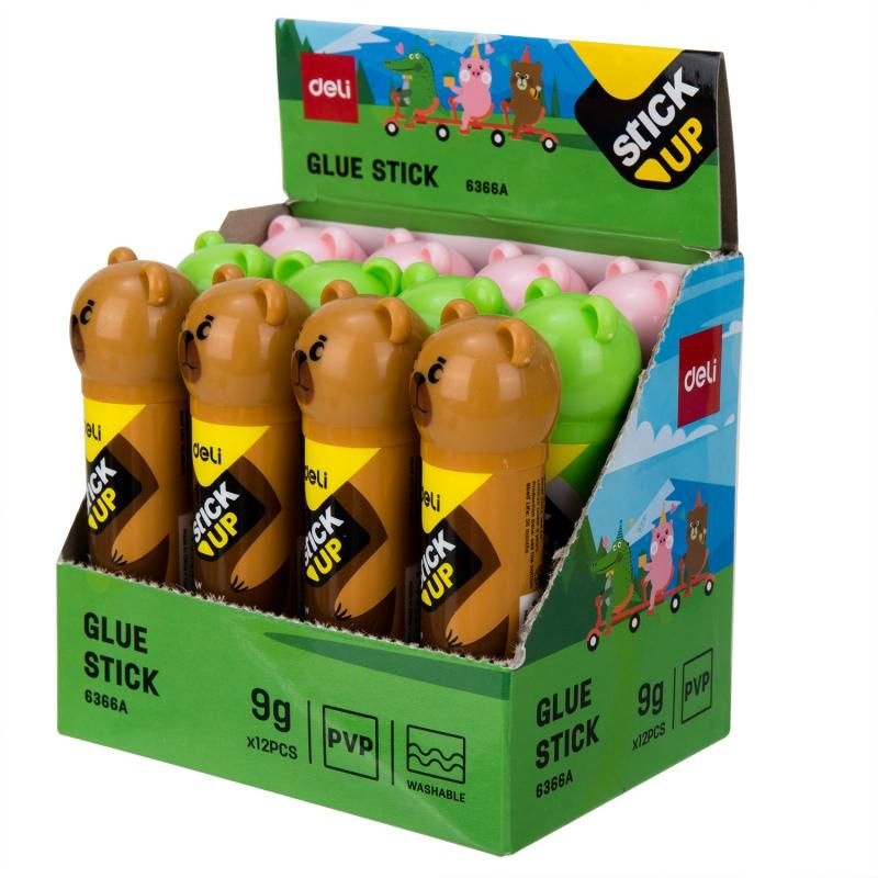 Lipici stick Deli 9g, model animale - 1 | YEO