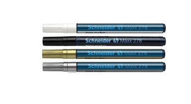 Marker cu vopsea Schneider Maxx 278, vârf rotund 0.8mm - 3 | YEO