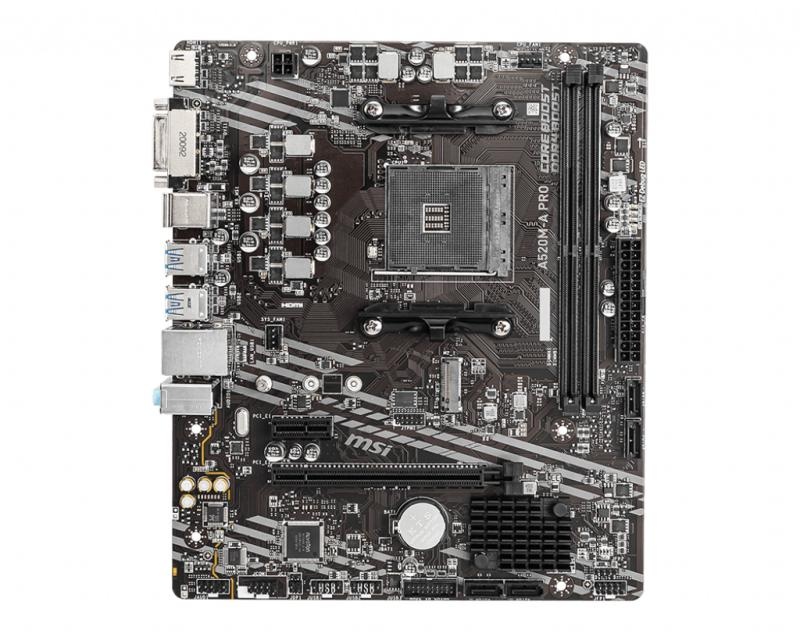MB AMD MSI AM4 A520M-A PRO - 4 | YEO