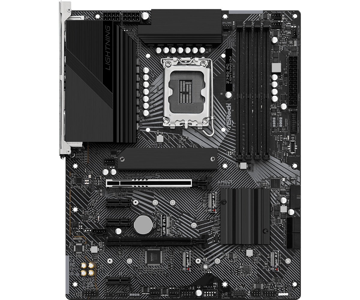 MB Asrock Z790 PG LIGHTNING D4 LGA1700 - 4 | YEO