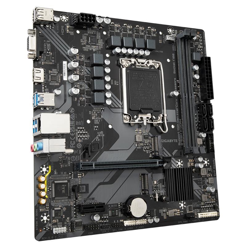 MB GB B760M H DDR4 LGA1700 DDR4 - 5 | YEO