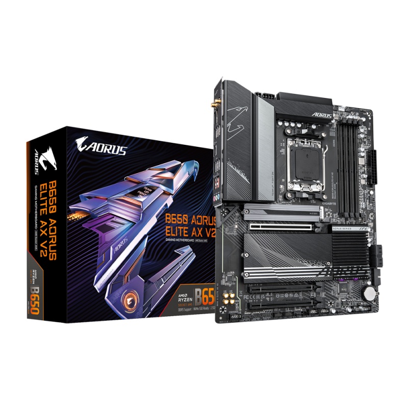 MB Gigabyte B650 AORUS ELITE AX V2 AM5 - 2 | YEO