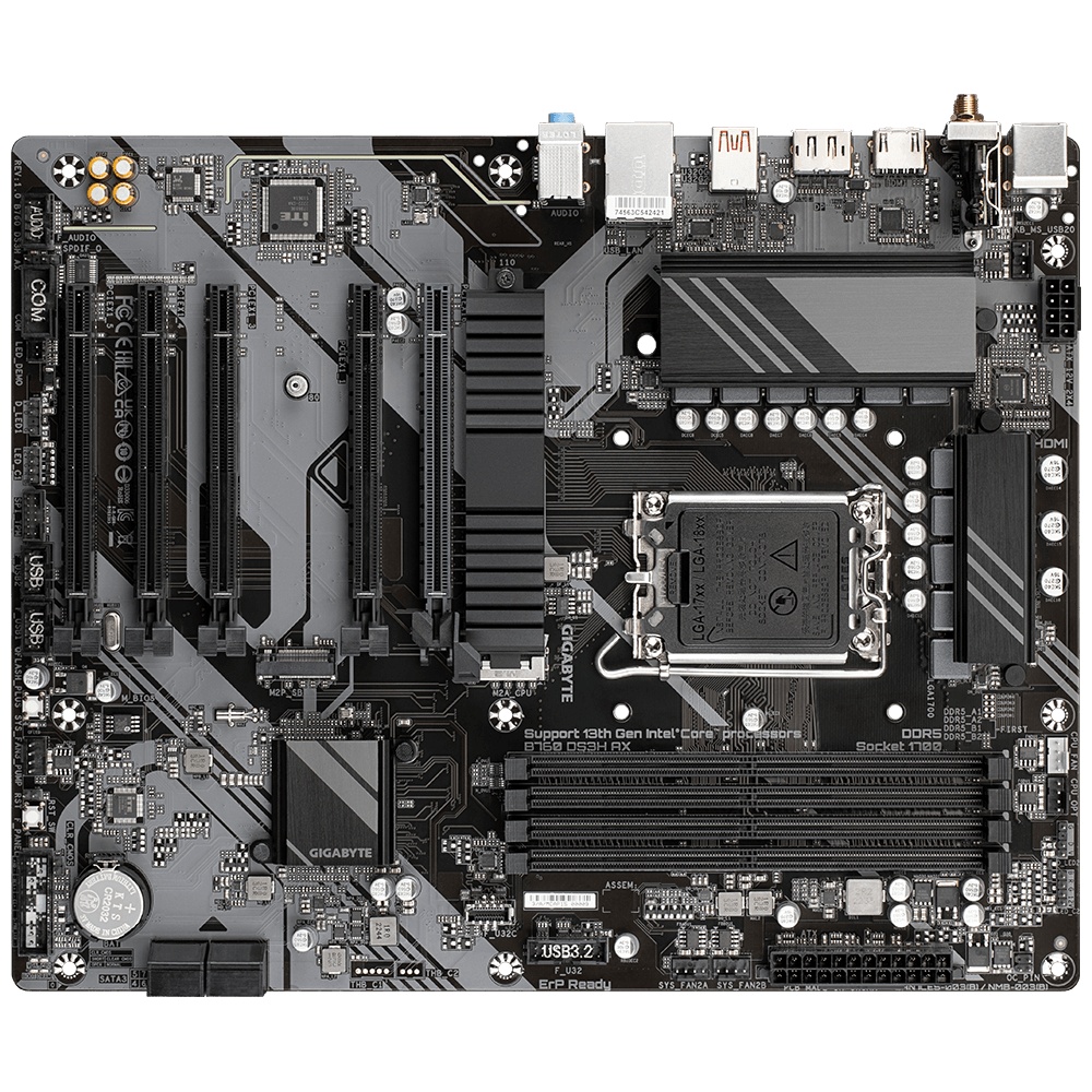 MB GIGABYTE B760 DS3H AX LGA1700 DDR5 - 3 | YEO