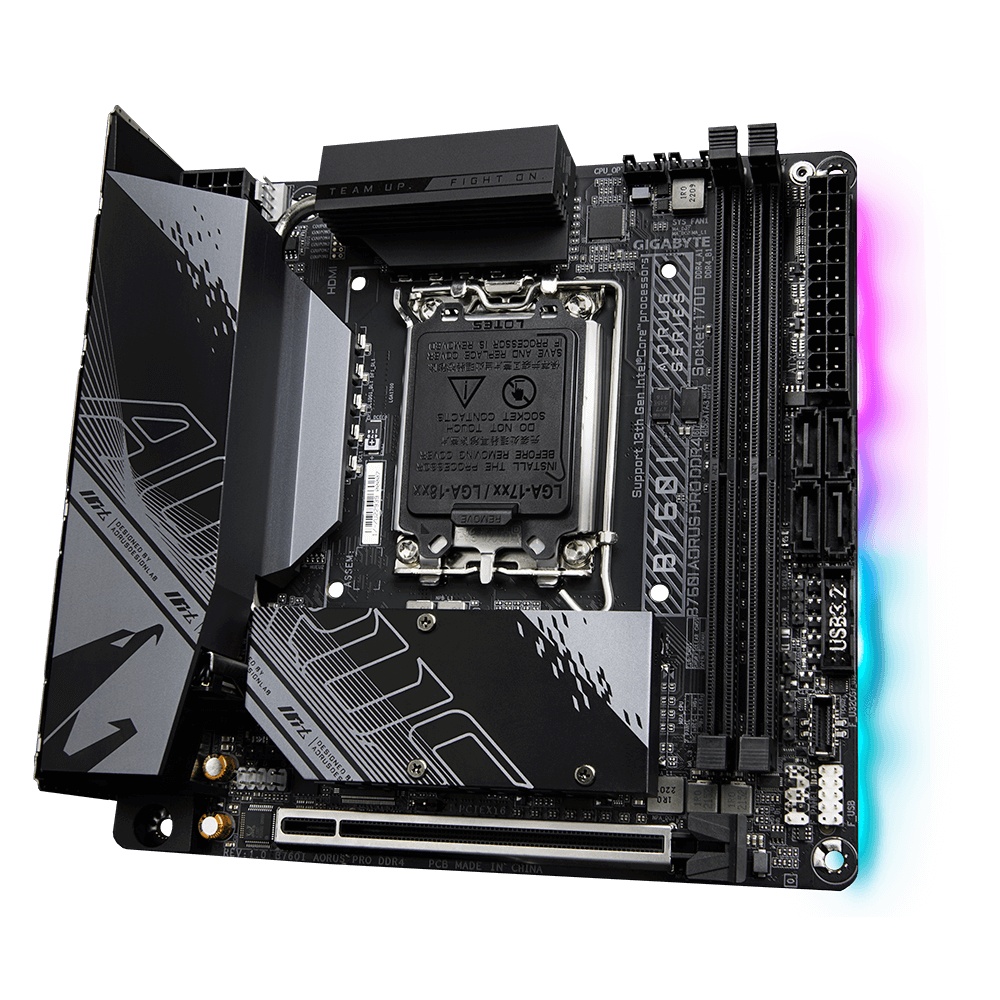 MB Gigabyte B760I AORUS PRO LGA1700 DDR4 - 3 | YEO