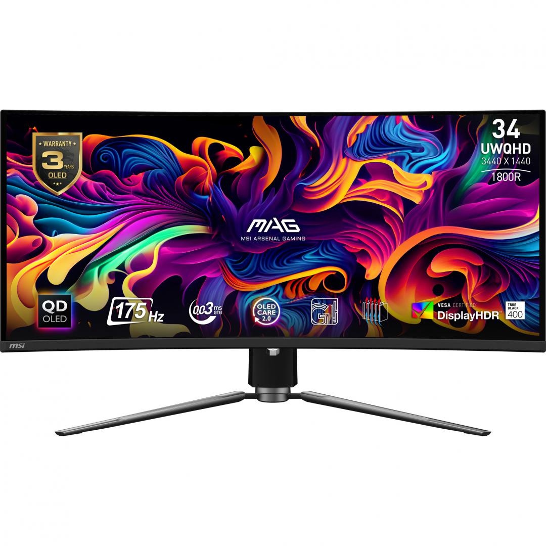 MONITOR MSI 34.1" MAG 341CQP QD-OLED