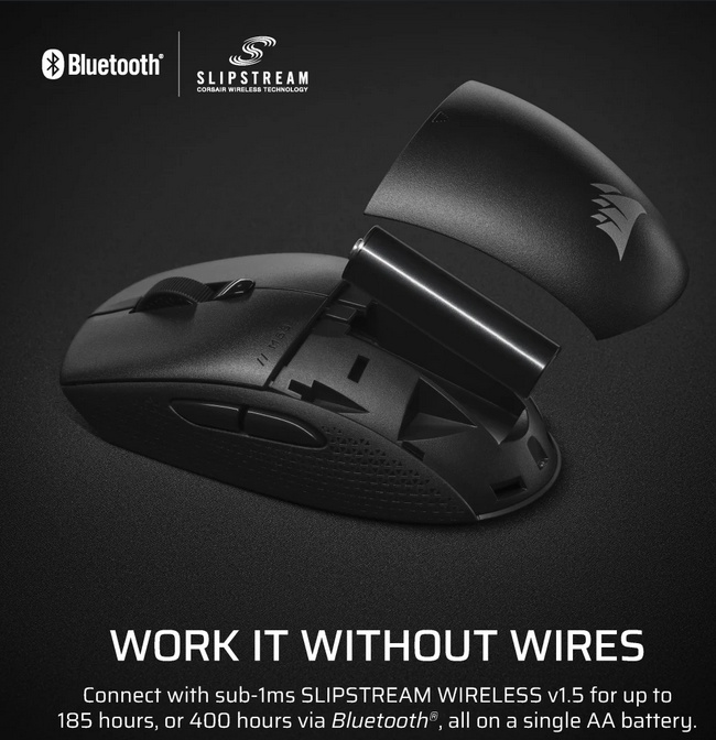Mouse Gaming Wireless Corsair M55 - 4 | YEO