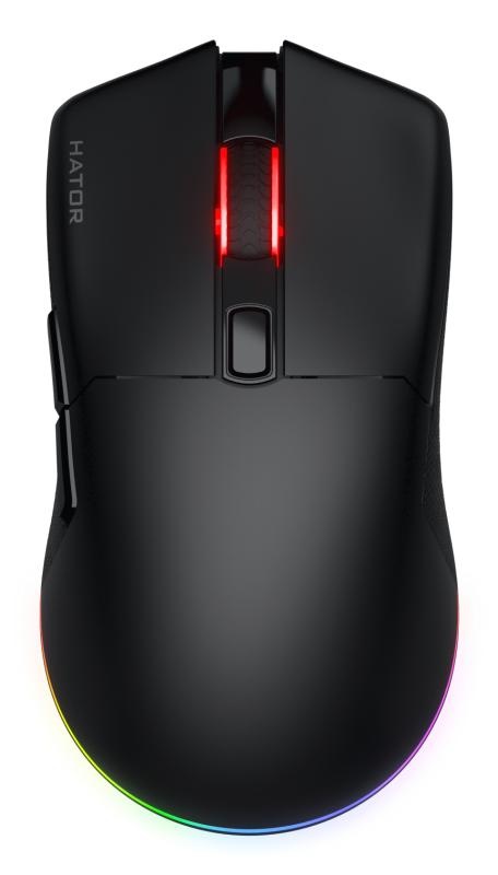 Mouse wireless Hator Pulsar 3, negru - 1 | YEO