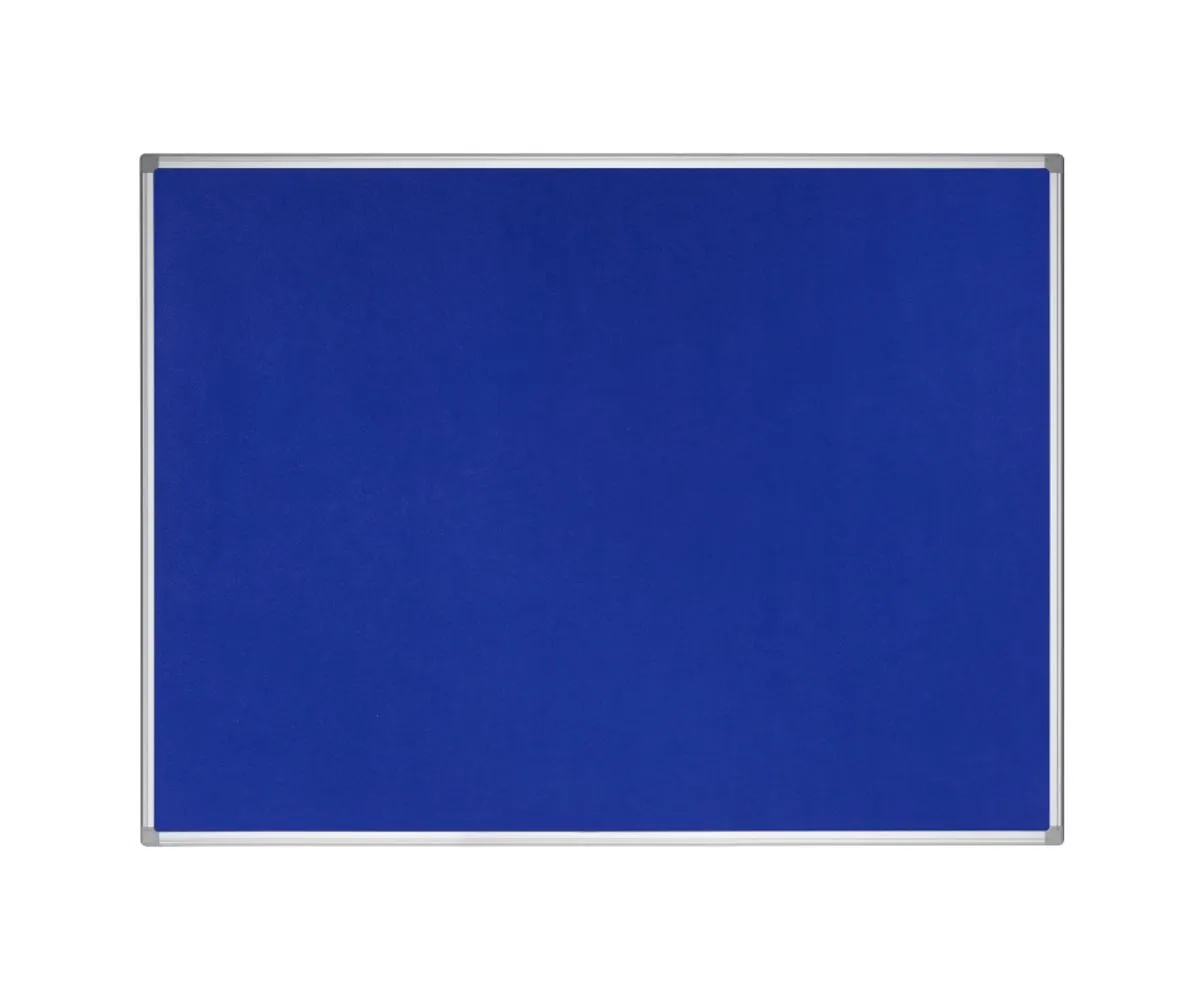 Panou din material textil, ramă aluminiu, 90x120 cm, Bi-Office