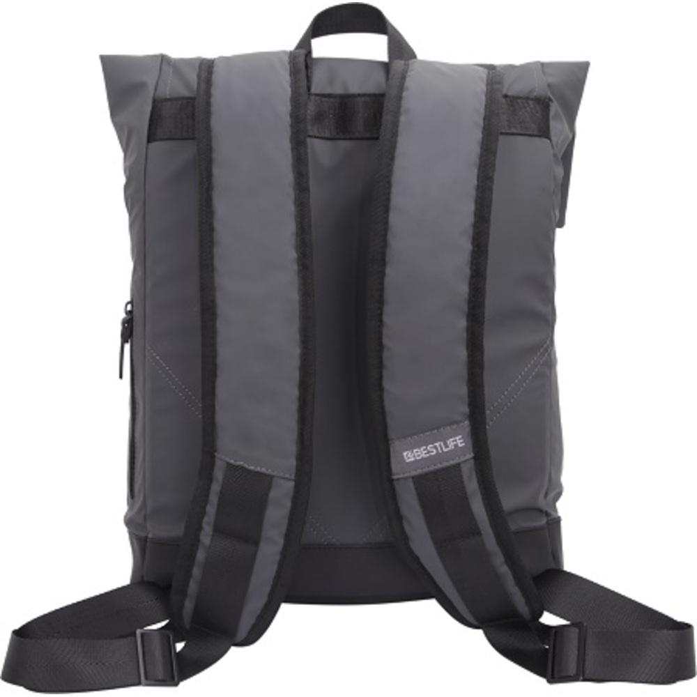 Rucsac BESTLIFE La Minor - gri - laptop 16 inch, charge pentru USB si TypeC conectori - 3 | YEO