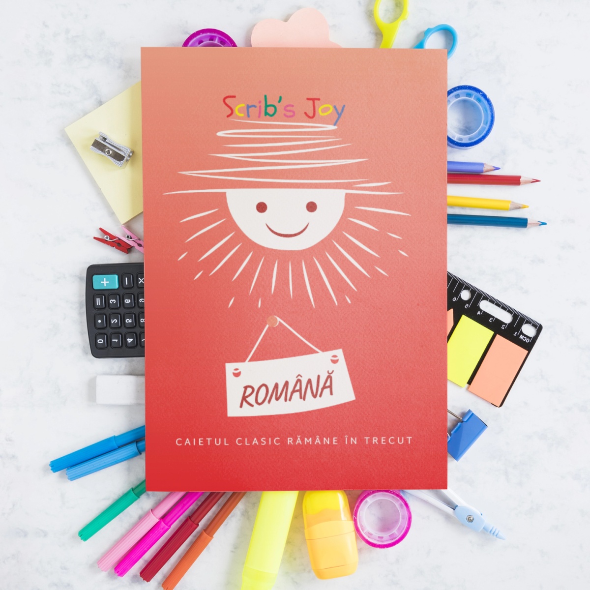 Scrib’s Joy cu diKiss - Română - A5 - 148.5x210mm