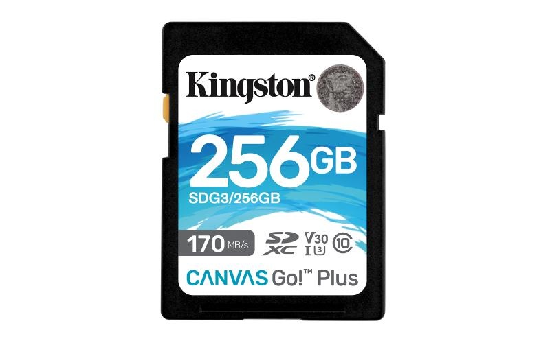 SD CARD KS 256GB CL10 UHS-I CANV GO PLUS - 3 | YEO