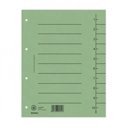 Separator carton manila DONAU 300 x 240 mm 250g/mp set 100 buc - 2 | YEO