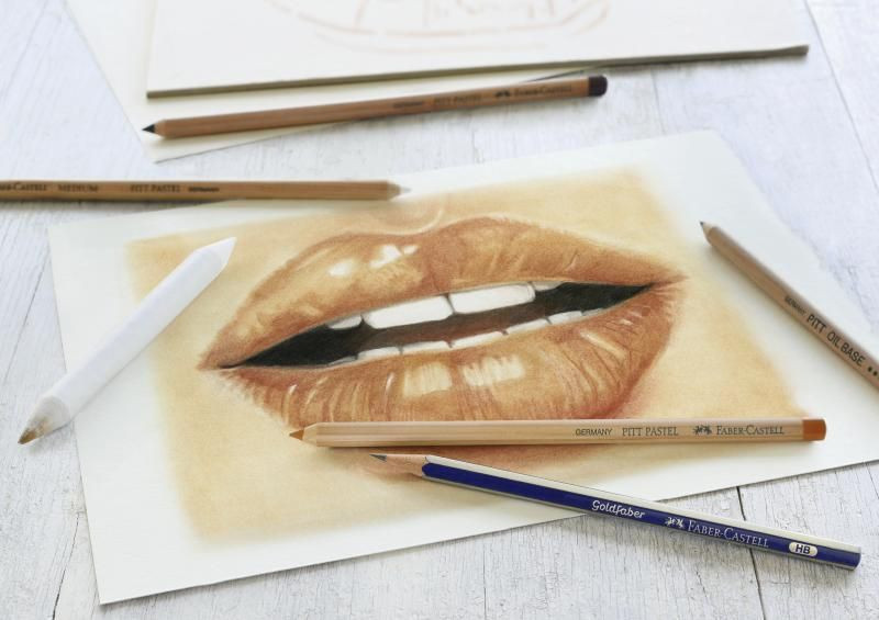 Set desen pentru schițe Faber-castell, 6 buc - 1 | YEO