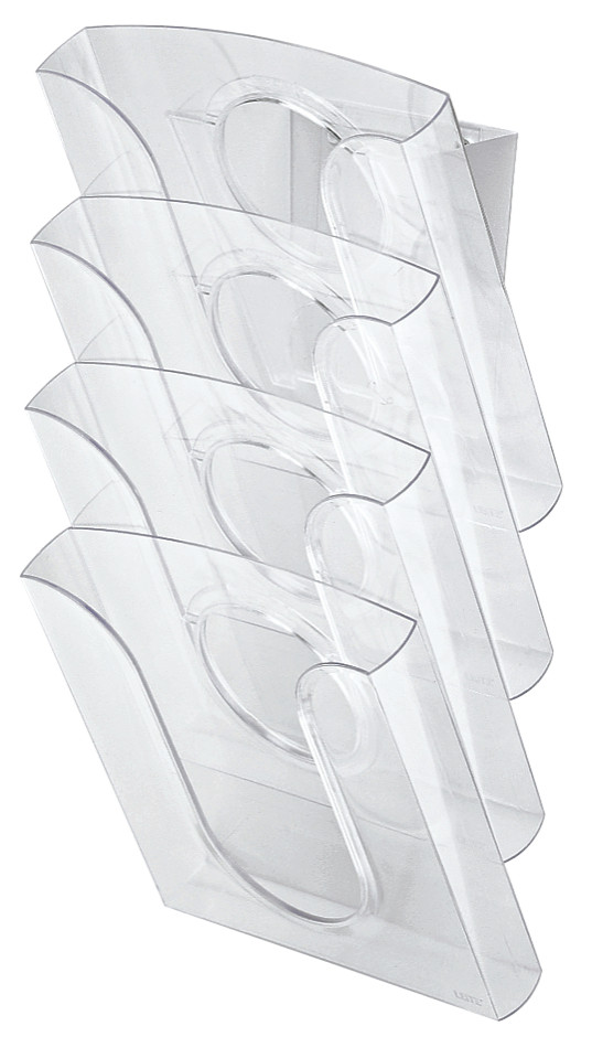Set tăvițe documente Leitz Presenter 4+1 buc cu sprijin transparent