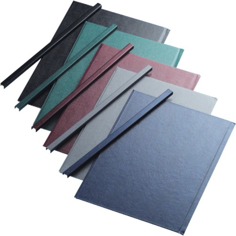 Sina metalica structura panzata A4, 91-120 pag/13 mm10 buc/set, Metal -BIND OPUS - albastru