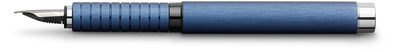Stilou Faber-Castell Essentio Aluminium albastru EF - 1 | YEO