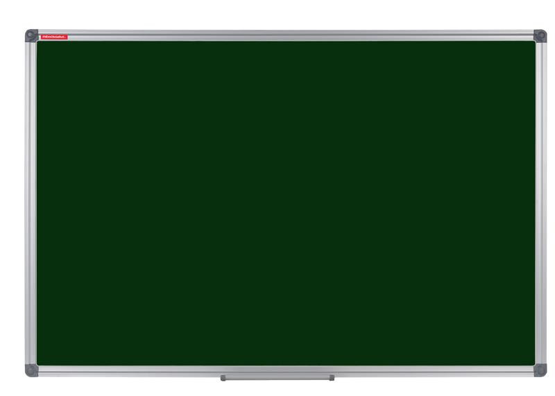Tablă magnetică, 100x200 cm, cretă, verde, ramă aluminiu, Classic Memoboards