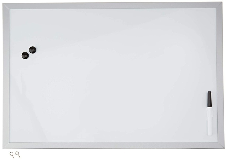 Tablă magnetică, 40x60cm, ramă lemn, conferință, Herlitz - 1 | YEO