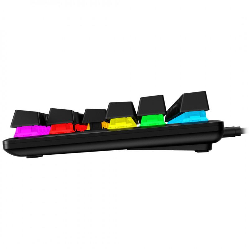 Tastatura HP HyperX Alloy Origins PBT, Tastatura mecanica, Cablu USB Type-C detasabil, Iluminare RGB,