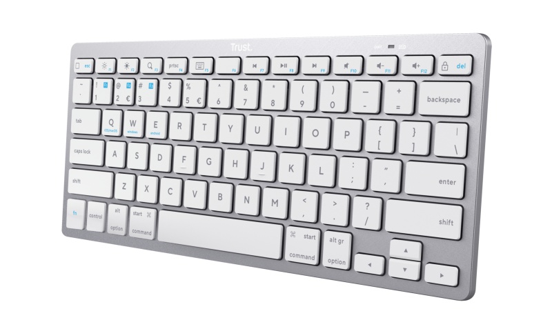Tastatura Trust Wireless, alb - 3 | YEO
