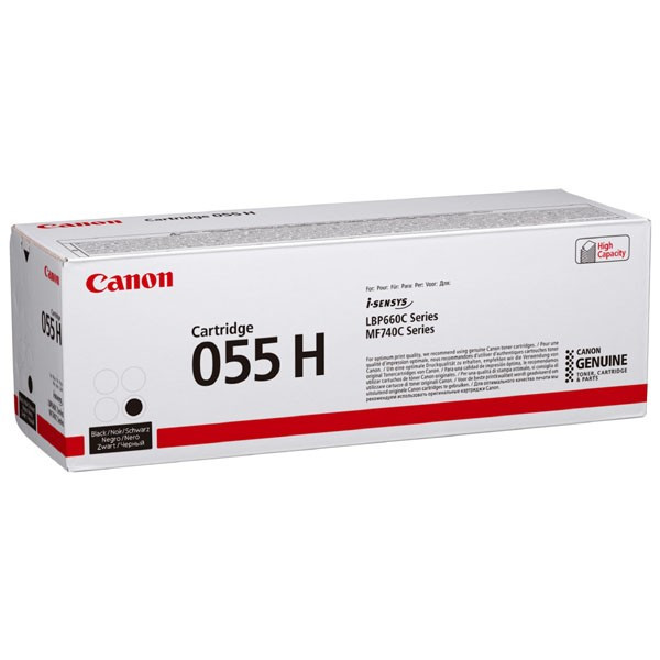 Toner Canon CRG-055HBK, 3020C002AA, Black, Original, Pret Promo