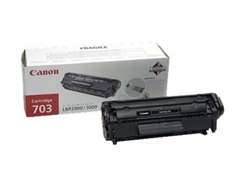 Toner Canon CRG703, black, capacitate 2000 pagini, pentru LBP-2900/LBP-3000 - 1 | YEO