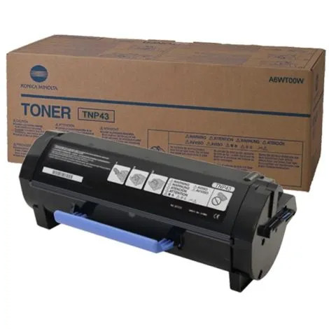 Toner Konica Minolta TNP43, A6WT00W, Black, compatibil Katun Performance