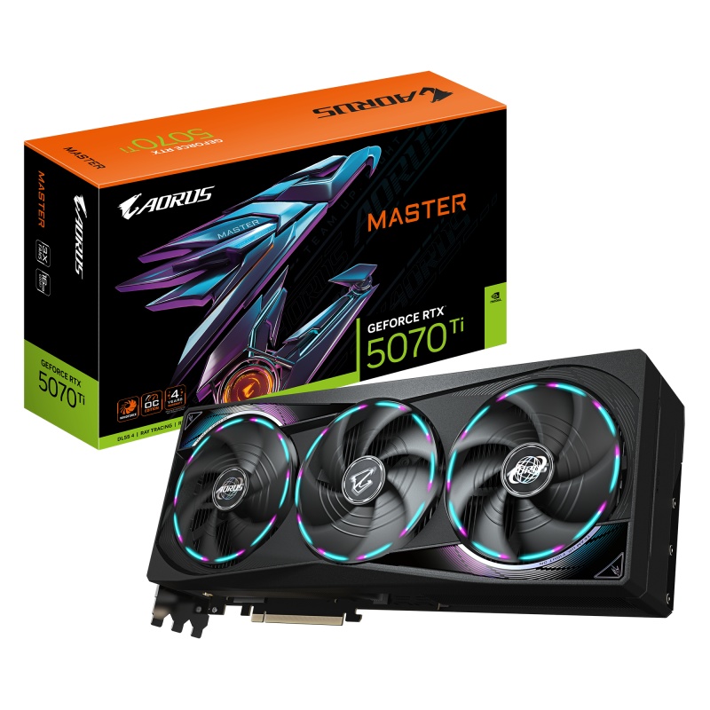 VGA GIGABYTE RTX 5070 TI MASTER 16GB