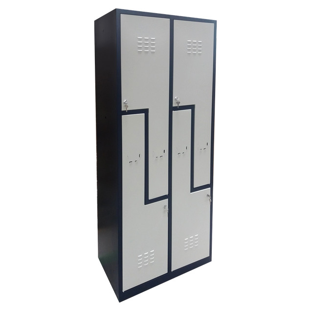 ZIG ZAG B899 • Vestiar 4 uși Z 775x450x1800LxlxH (mm) / Dimensiuni exterioare - 1 | YEO