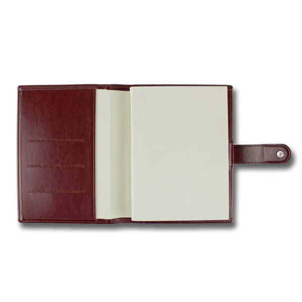 Agendă de lux Laguna Bordo, 15 x 21 cm - 3 | YEO