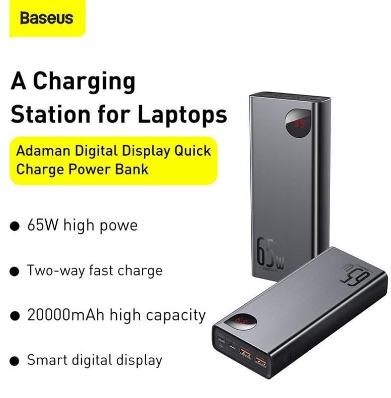 Baterie ext. Baseus Adaman, 20000mAh, ng - 4 | YEO