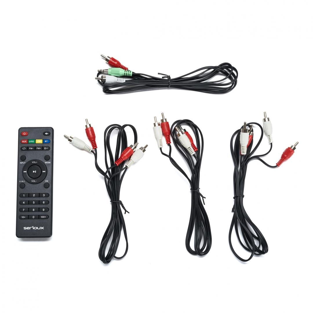 BOXA 5.1 SERIOUX SOUNDRISE SRXS-51105W - PRODUS RESIGILAT!! - 1 | YEO