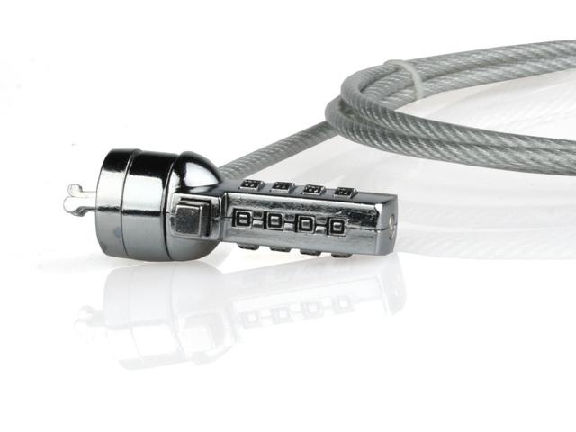 Cablu de securitate laptop Natec, gri - 1 | YEO