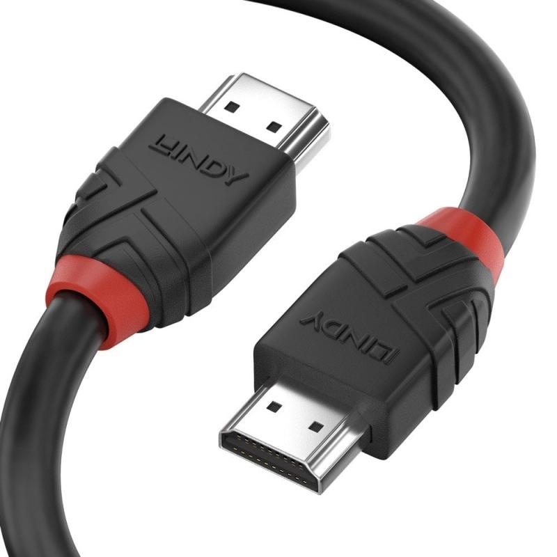 Cablu Lindy 0.5m HiSpd HDMI, Bllack Line - 4 | YEO