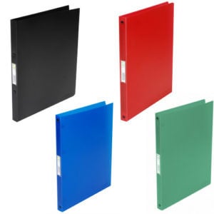 Caiet mecanic Q-Connect A4 4 inele 16mm coperti flexibile