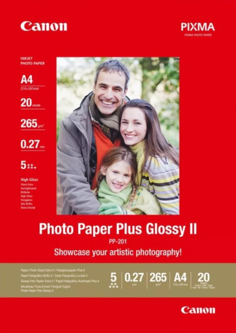 CANON PP-201S 10x15CM GLOSSY PHOTO PAPER