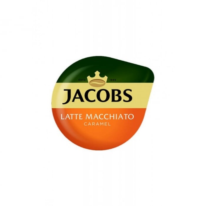 Capsule cu cafea Jacobs Tassimo Caramel Macchiato - 5 capsule - 268g.